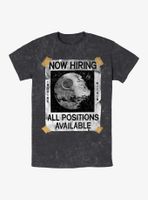 Star Wars All Positions Available Mineral Wash T-Shirt