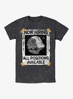 Star Wars All Positions Available Mineral Wash T-Shirt