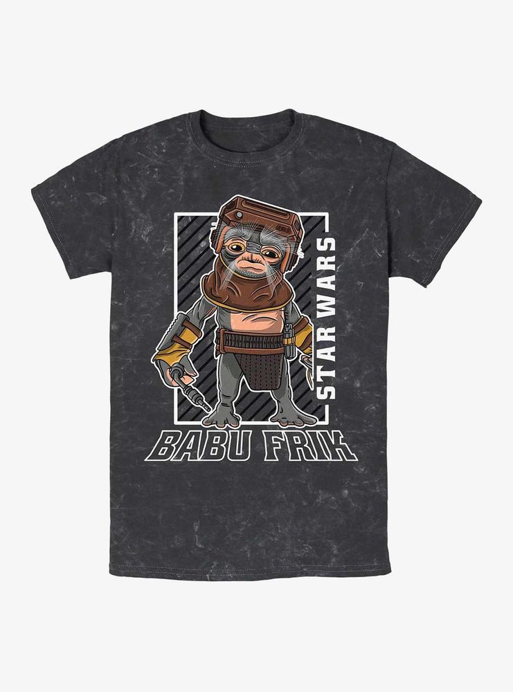 Star Wars Babu Frik Mineral Wash T-Shirt