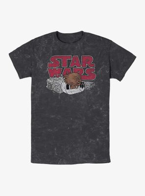 Star Wars Chewie Window Mineral Wash T-Shirt