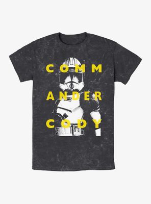 Star Wars Cody Text Mineral Wash T-Shirt