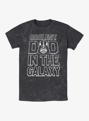 Star Wars Coolest Galaxy Dad Mineral Wash T-Shirt