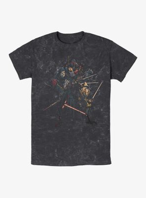 Star Wars Darkside Baddies Mineral Wash T-Shirt