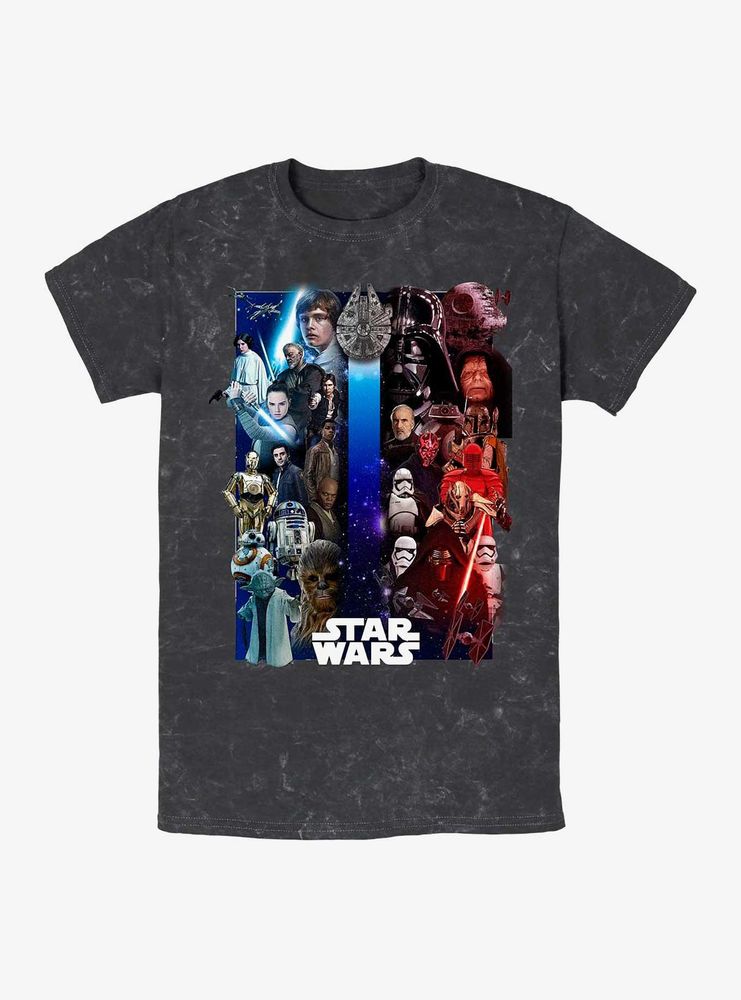 Star Wars Divided Forces Mineral Wash T-Shirt