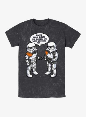 Star Wars Droid Whoops Mineral Wash T-Shirt