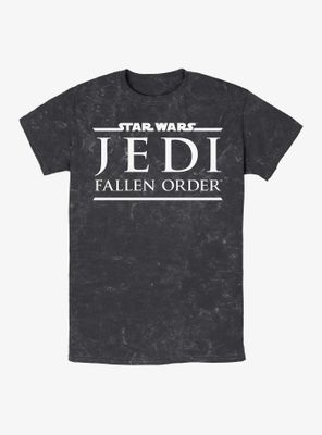 Star Wars Fallen Order Logo Mineral Wash T-Shirt