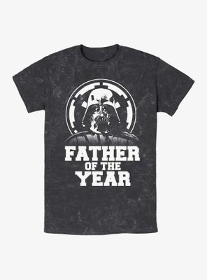 Star Wars Father Of The Year Mineral Wash T-Shirt