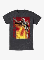 Star Wars My Backpacks Got Jets Mineral Wash T-Shirt