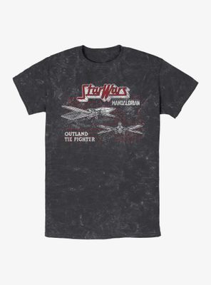 Star Wars Outland Grid Mineral Wash T-Shirt