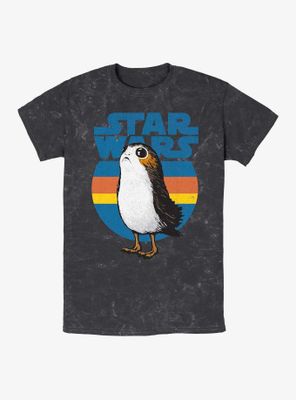 Star Wars Porg Simple Mineral Wash T-Shirt