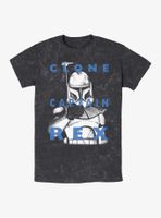 Star Wars Rex Text Mineral Wash T-Shirt