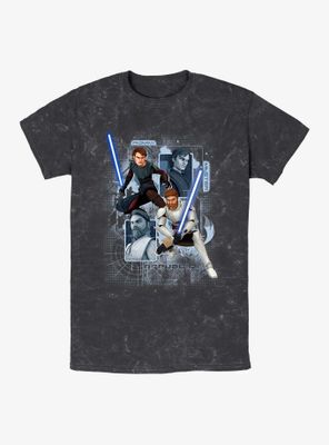 Star Wars Schematic Shot Mineral Wash T-Shirt