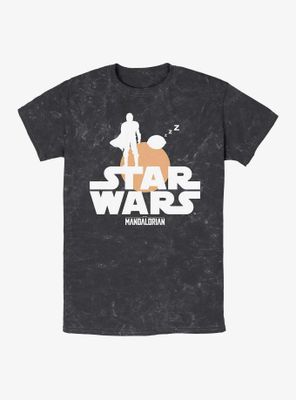 Star Wars Sunset Duo Mineral Wash T-Shirt