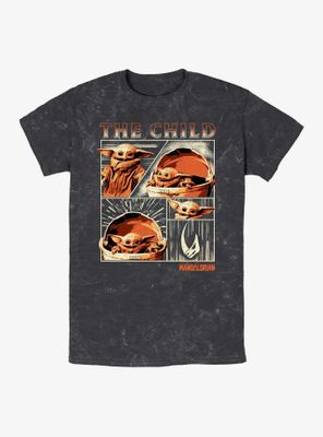 Star Wars The Child Panel Mineral Wash T-Shirt