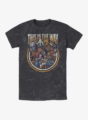 Star Wars The Way Group Mineral Wash T-Shirt