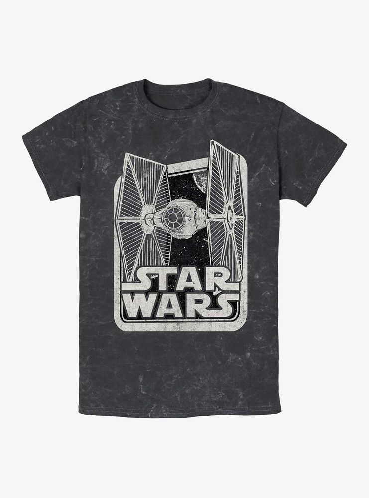 Star Wars TIE Fighter Mineral Wash T-Shirt