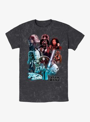 Star Wars Ultimate Poster Mineral Wash T-Shirt
