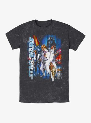 Star Wars Classic Scene Mineral Wash T-Shirt