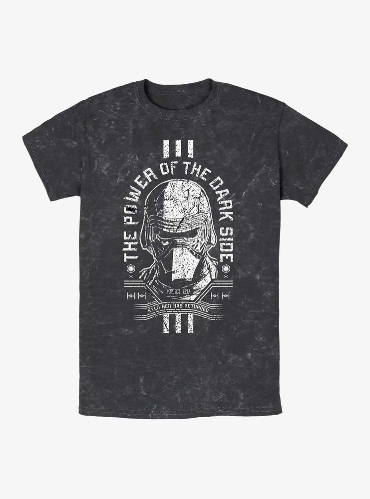 Star Wars Dark Power Mineral Wash T-Shirt