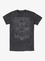 Star Wars Dark Side Band Mineral Wash T-Shirt