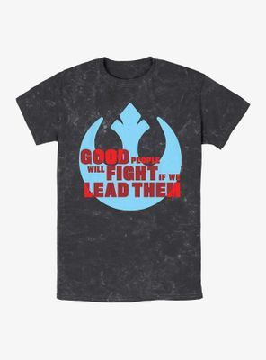 Star Wars Rebel Leader Mineral Wash T-Shirt