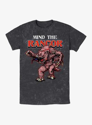 Star Wars Retro Rancor Mineral Wash T-Shirt