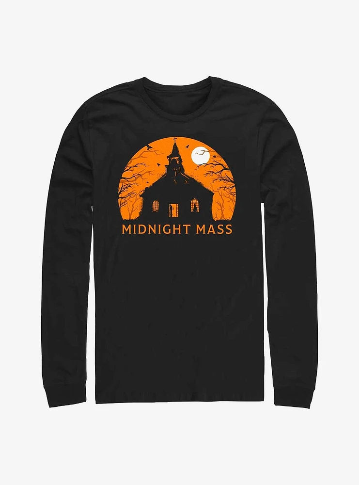 Midnight Mass Haunt Night Long Sleeve T-Shirt
