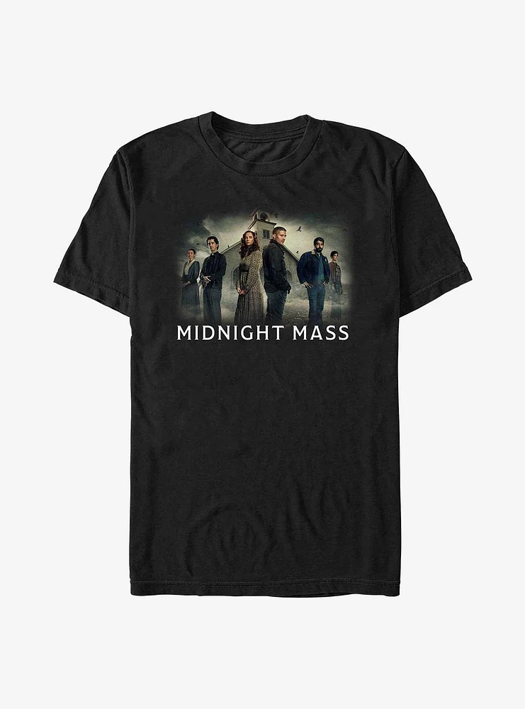 Midnight Mass Cast Poster T-Shirt