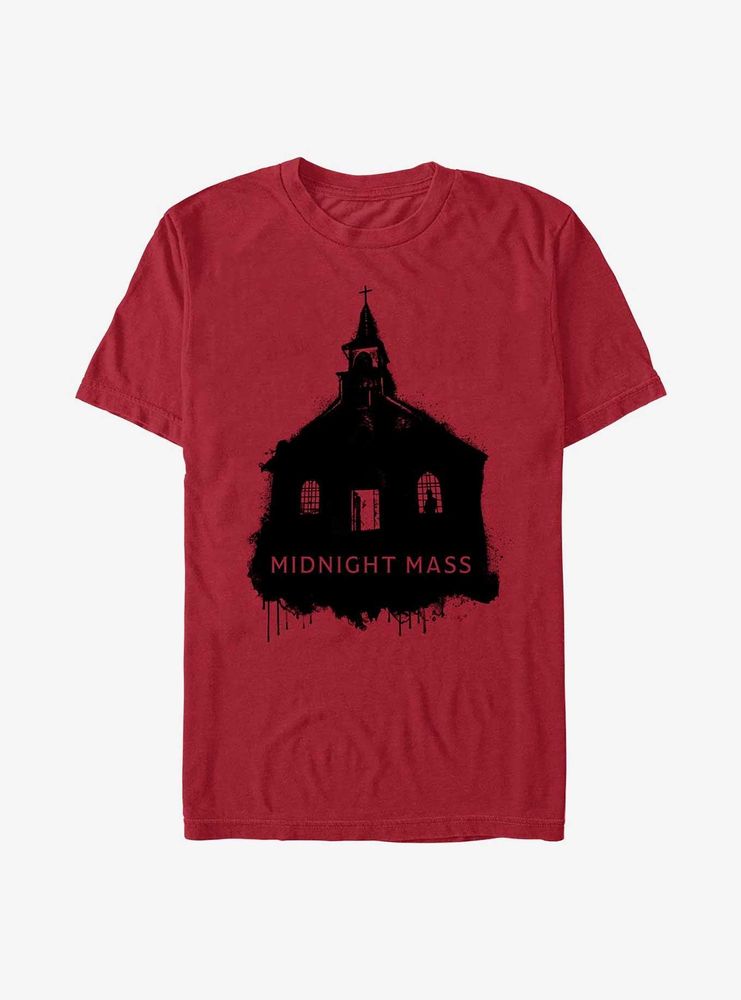 Midnight Mass Spray Paint Church T-Shirt