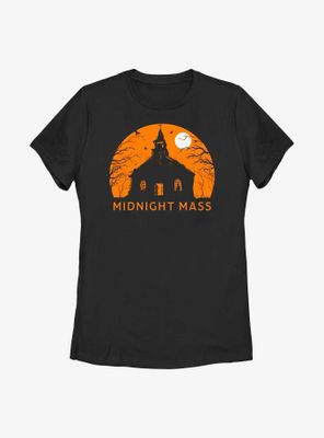 Midnight Mass Haunt Night Womens T-Shirt