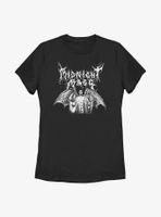 Midnight Mass On Angels Wings Womens T-Shirt