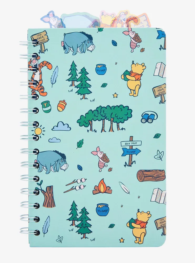 Disney Winnie the Pooh Camping Tab Journal - BoxLunch Exclusive