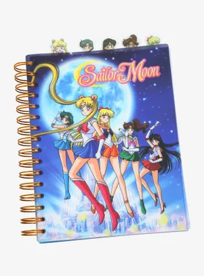 Sailor Moon Sailor Scouts Figural Tab Journal 