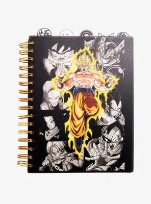 Dragon Ball Z Super Saiyan Goku Tab Journal
