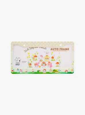 Sanrio Hello Kitty and Friends Mushroom License Plate Frame - BoxLunch Exclusive