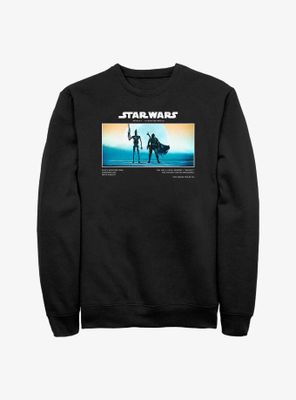 Star Wars The Mandalorian Arvala-7 It Takes Two Sweatshirt