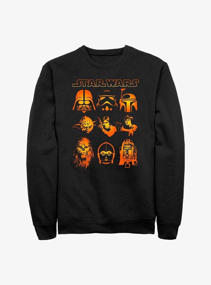 Star Wars Halloween Heads Sweatshirt