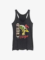 Star Wars The Mandalorian Child Portrait Womens Tank Top