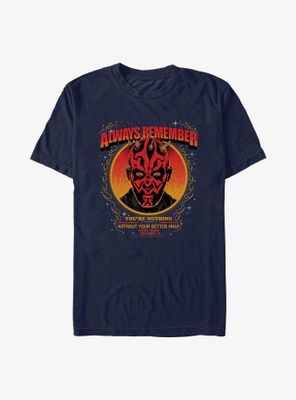 Star Wars Always Remember Darth Maul T-Shirt