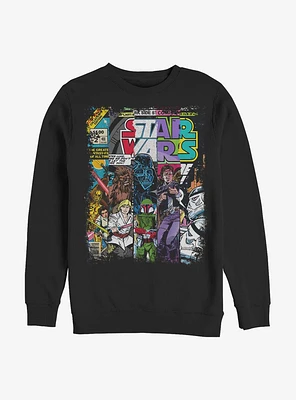 Star Wars Classic Comic Cover Strips Sweatshirt