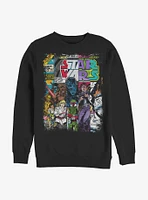 Star Wars Classic Comic Cover Strips Sweatshirt