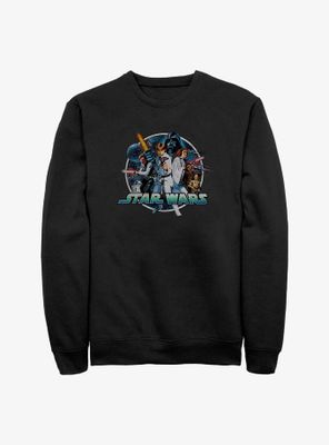 Star Wars A New Hope Classic Group Sweatshirt