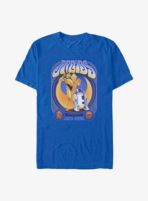 Star Wars Droids C-3PO & R2-D2 Groovy T-Shirt