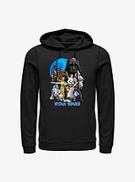 Star Wars Illustrated Poster Hoodie
