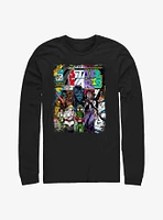 Star Wars Classic Comic Cover Strips Long-Sleeve T-Shirt