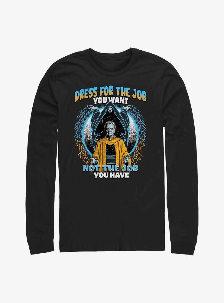 Star Wars Sith Lord Press For The Job You Want Long-Sleeve T-Shirt