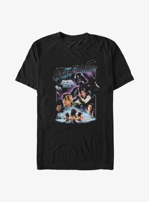 Star Wars Empire Strikes Back Poster T-Shirt