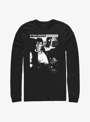 Star Wars Don't Tell Me The Odds Han Solo Long-Sleeve T-Shirt