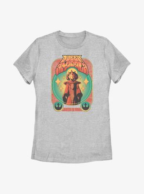 Star Wars Queen Amidala Naboo Groovy Womens T-Shirt