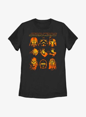 Star Wars Halloween Heads Womens T-Shirt